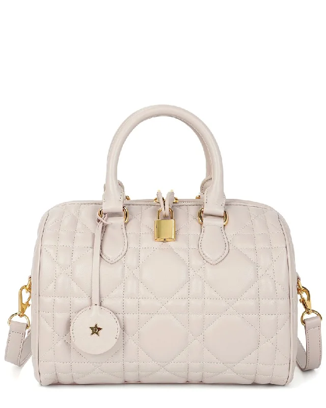 Tiffany & Fred Paris Quilted Leather Bowling Bag Flash Sale On Designer Bags