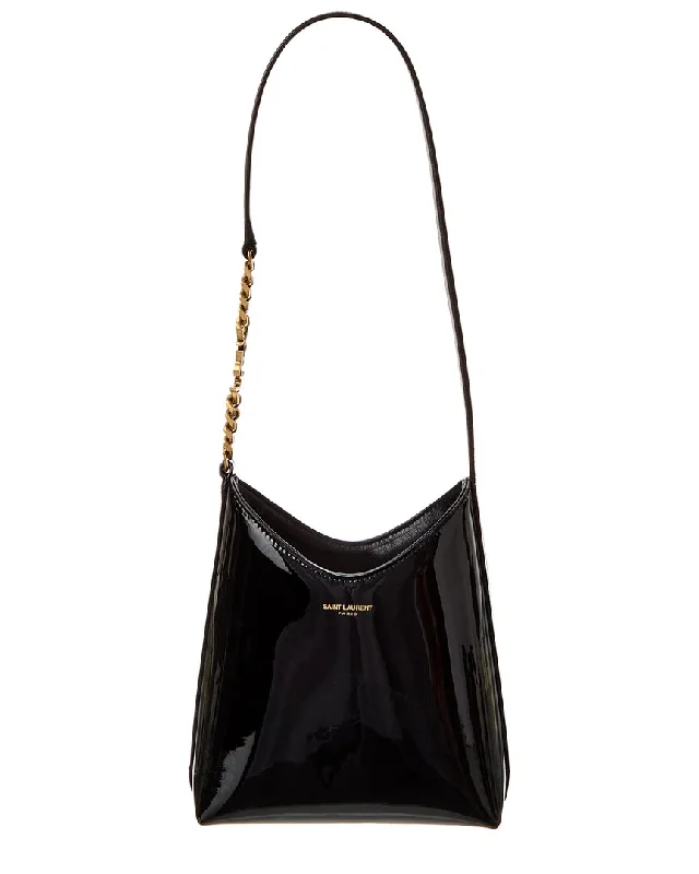 Saint Laurent Rendez Vouz Mini Patent Hobo Bag Fashionable Bags At Must-Have Prices