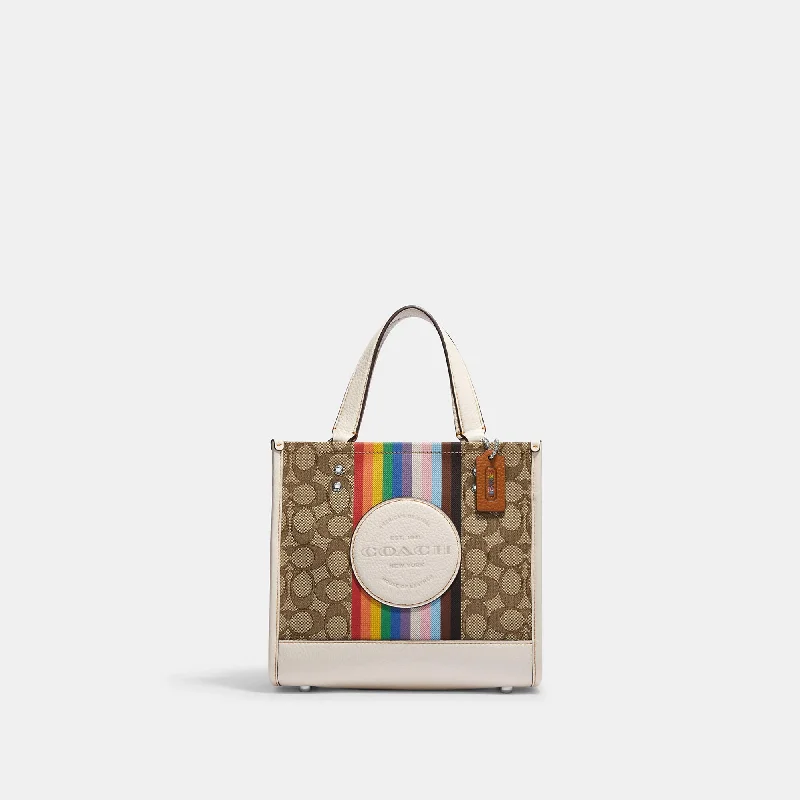 Coach Outlet Dempsey Tote 22 In Signature Jacquard With Rainbow Stripe And Coach Patch Luxury Meets Affordability – Shop Stunning Bags Now Coach Outlet Dempsey Tote 22 In Signature Jacquard With Rainbow Stripe And Coach Patch Luxury Meets Affordability – Shop Stunning Bags Now