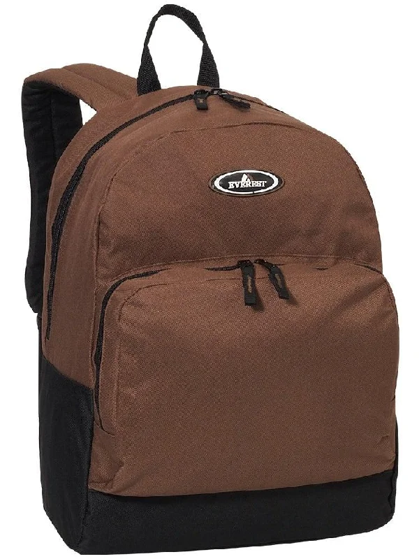 Everest Backpack Book Bag - Back to School Classic Two-Tone with Front Organizer Premium Bags, Special Prices Everest Backpack Book Bag - Back to School Classic Two-Tone with Front Organizer Premium Bags, Special Prices