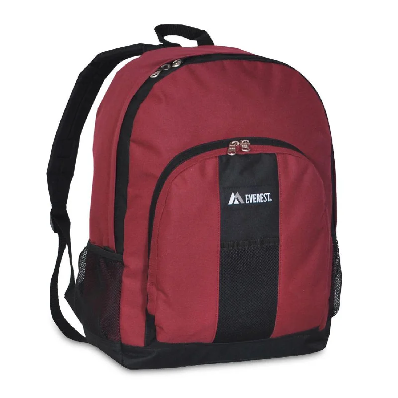 Burgundy/Black
