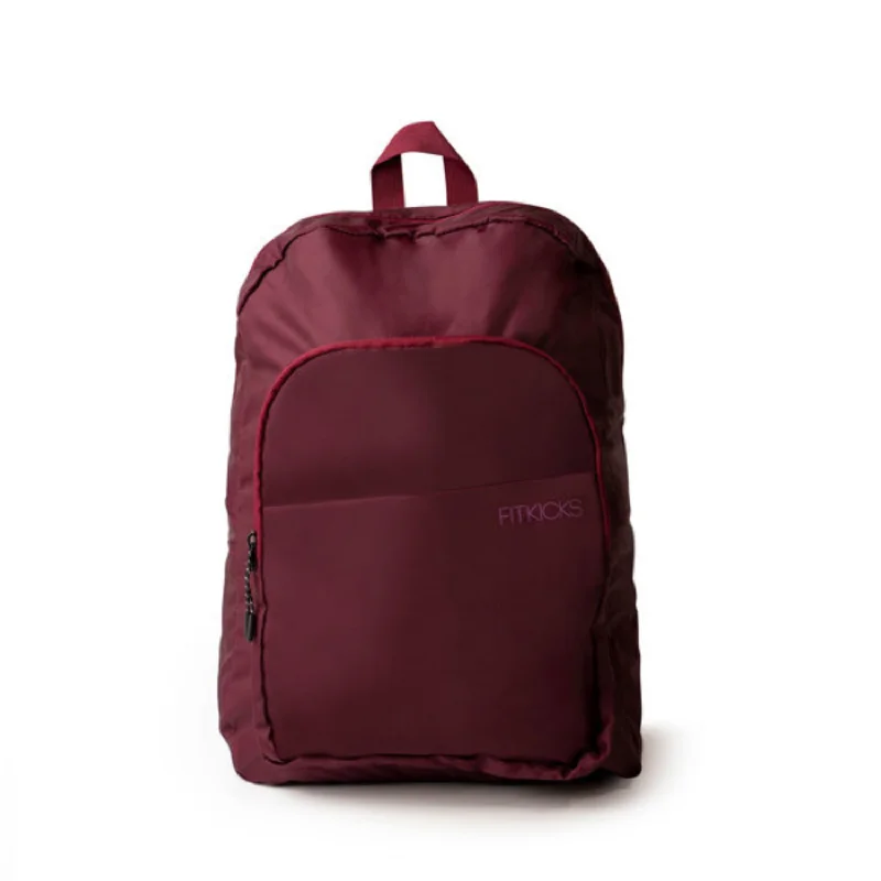 FITKICKS Burgundy Hideaway Packable Backpack Final Call – Shop Stylish Bags Before They're Gone FITKICKS Burgundy Hideaway Packable Backpack Final Call – Shop Stylish Bags Before They're Gone