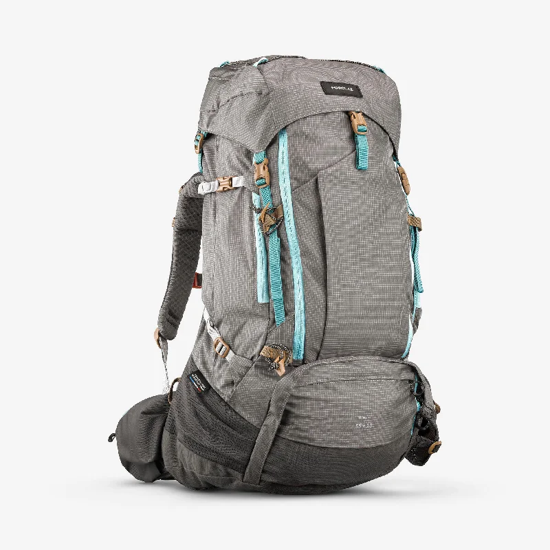 Forclaz Women's MT500 AIR 55+10L Backpacking Pack Premium Bags At Special Prices