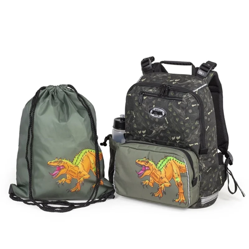 JEVA School Bag Camou Dino