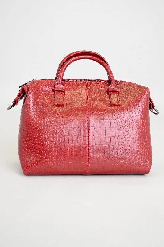 Kimmy Handbag, Red, Leather Timeless Bags, Flash Sale