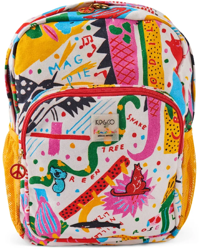 Kip&Co x Ken Done Critter Party Backpack Trendy & Timeless Bags, Now On Sale
