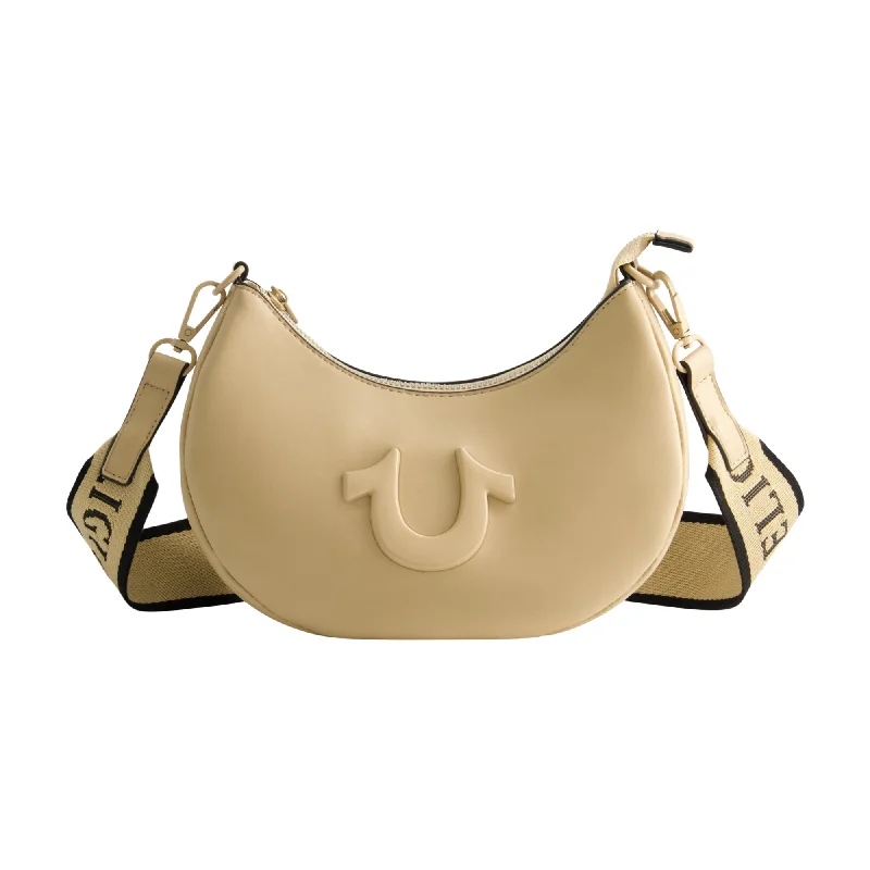 LOGO STRAP CRESCENT HOBO