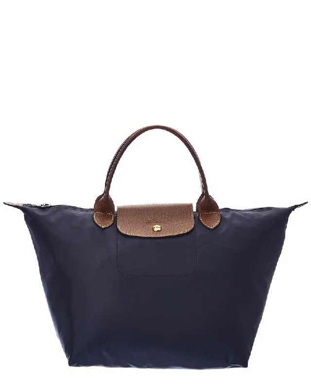 Longchamp Le Pliage Medium Nylon Short Handle Tote