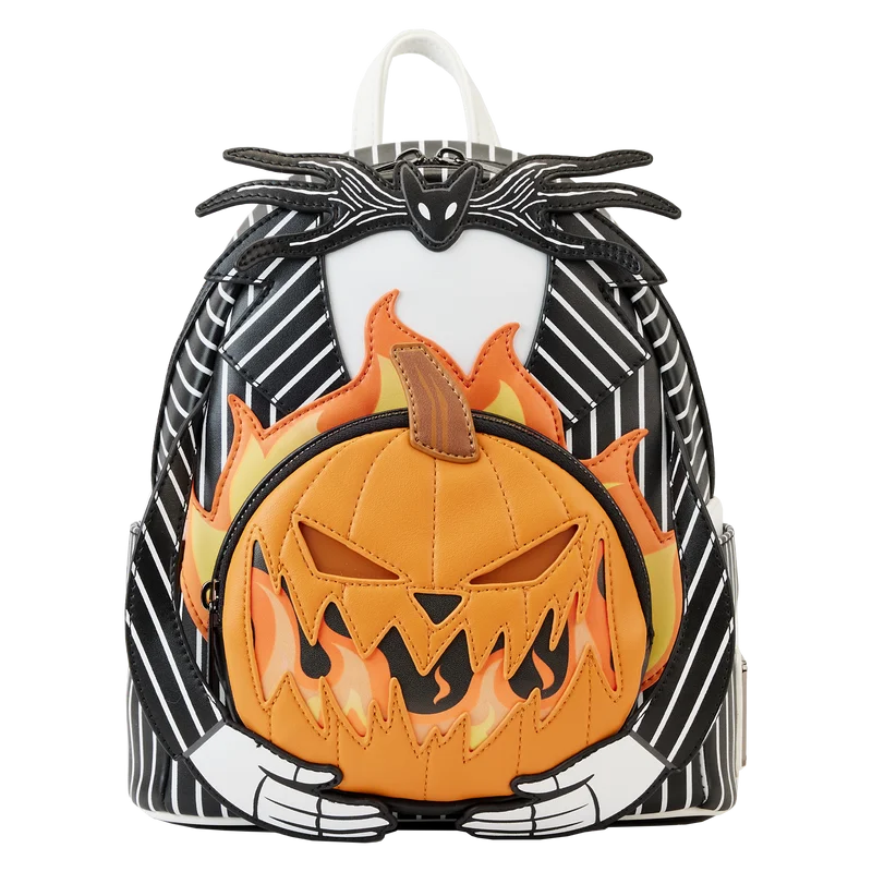 Loungefly Disney Nightmare Before Christmas Jack Pumpkin Glow Head Mini Backpack Handbag Deals For Every Occasion Loungefly Disney Nightmare Before Christmas Jack Pumpkin Glow Head Mini Backpack Handbag Deals For Every Occasion