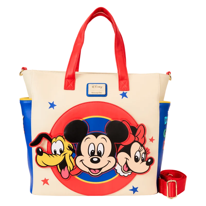 Loungefly Mickey & Friends Classic Sensational Six Convertible Backpack & Tote Bag Fashionable Crossbody Bags At Special Offers Loungefly Mickey & Friends Classic Sensational Six Convertible Backpack & Tote Bag Fashionable Crossbody Bags At Special Offers