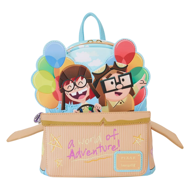 Loungefly Pixar Up 15th Anniversary Spirit of Adventure Mini Backpack Big Savings On Totes, Crossbody Bags, And More