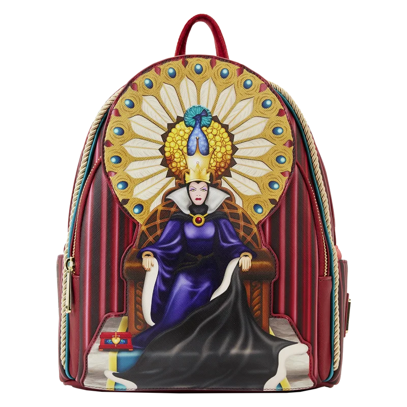 Loungfly Disney Snow White Evil Queen Throne Mini Backpack Premium Quality Bags At Affordable Prices Loungfly Disney Snow White Evil Queen Throne Mini Backpack Premium Quality Bags At Affordable Prices