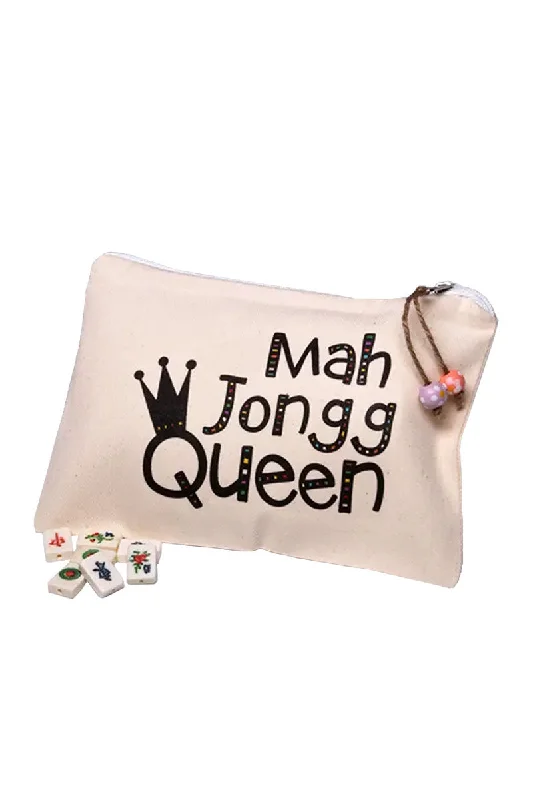 Mah Jongg Queen Small Pouch