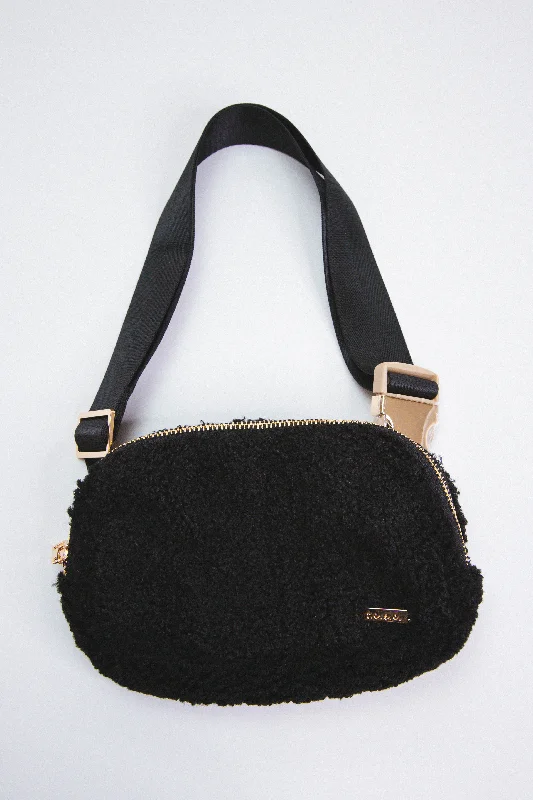Midnight Shade Belt Bag, Black Designer Bags At Low Prices