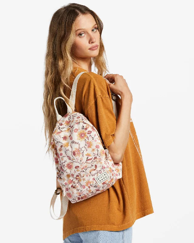 Mini Mama Canvas Backpack - White Cap 1 Elegant Purses, Shop & Save