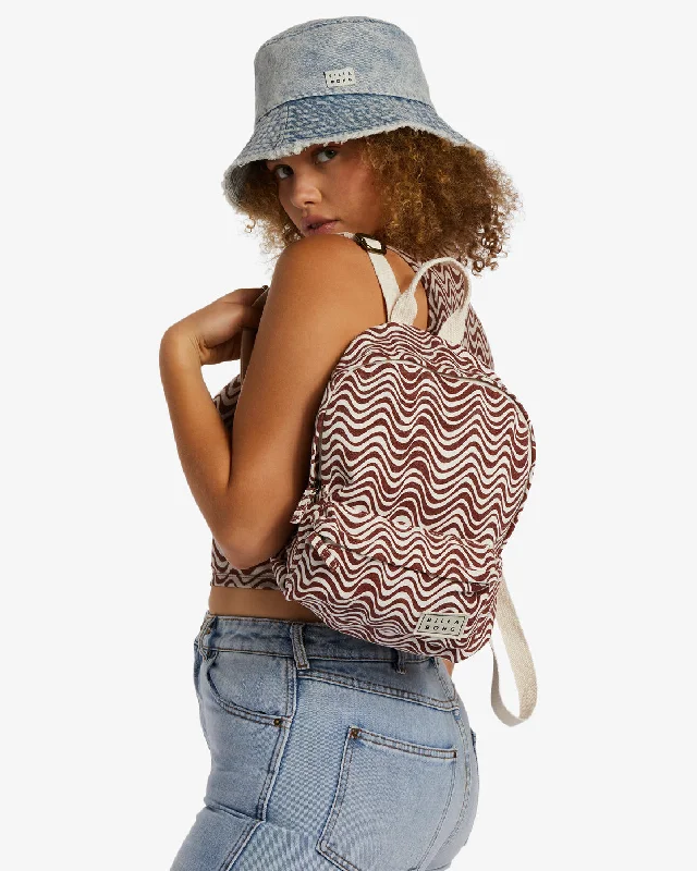Mini Mama Canvas Backpack - Americano Flash Sale On Designer Bags