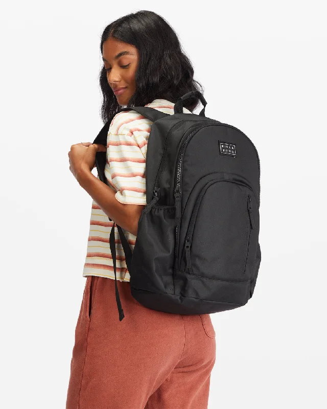 Roadie Backpack - Black/Black High-End Bags, Low-End Prices