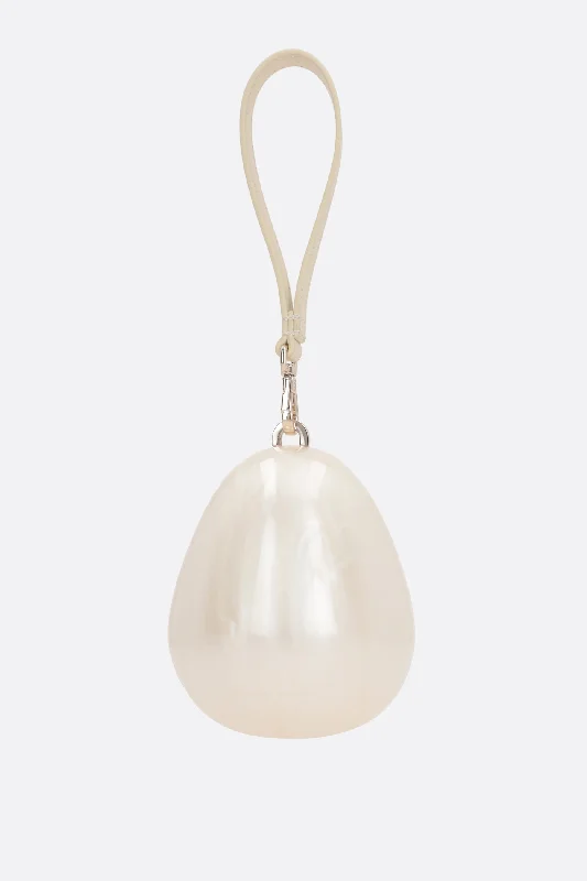 Egg micro handbag in Perspex Fashion-Forward Bags, Now On Sale