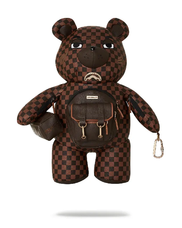 Sprayground Backpack BROWN CHECKERED SPECIAL OPS TEDDY BEAR Brown Exclusive Bag Deals – Perfect For Any Occasion Sprayground Backpack BROWN CHECKERED SPECIAL OPS TEDDY BEAR Brown Exclusive Bag Deals – Perfect For Any Occasion