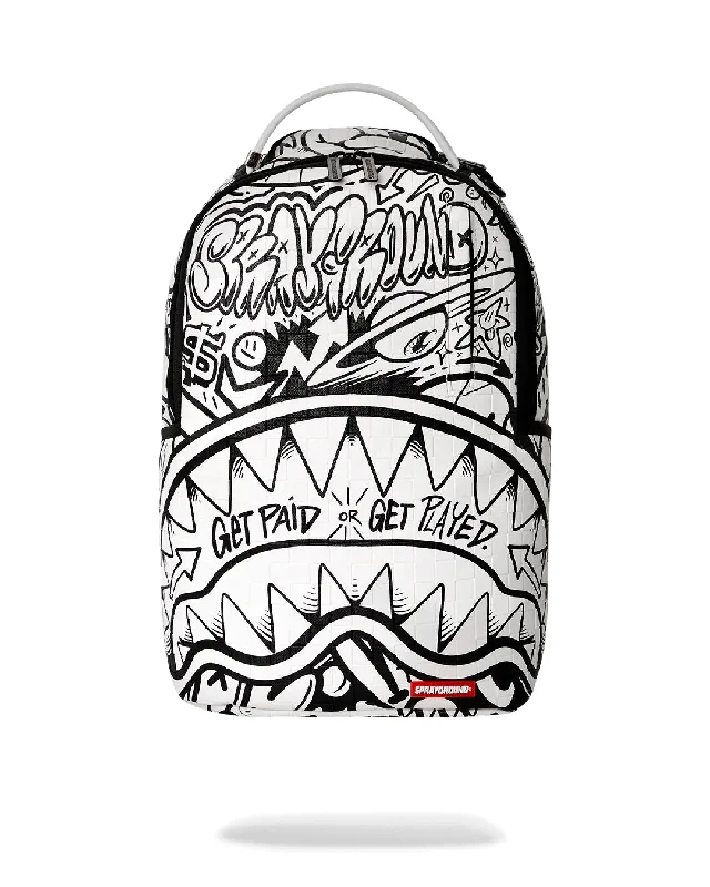 Sprayground Backpack DOODLE BACKPACK White Chic Bags, Shop Now & Save