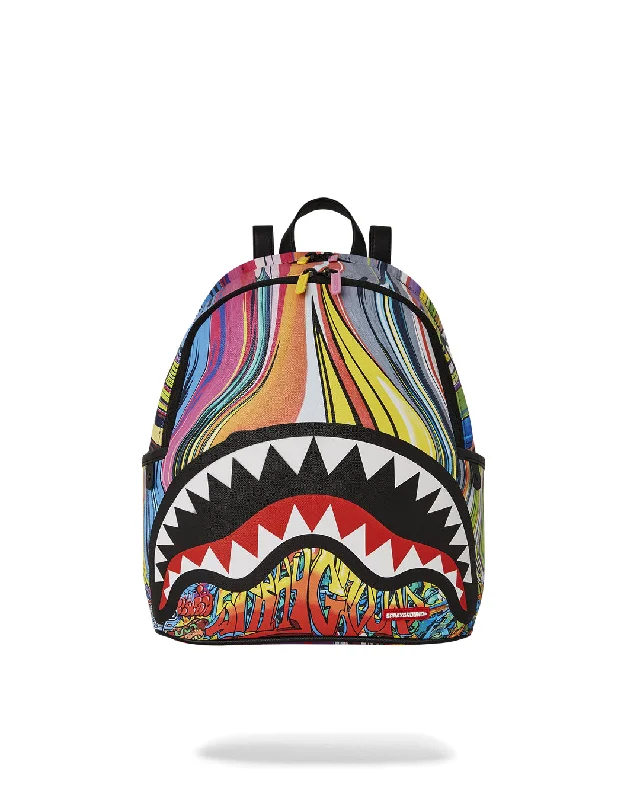 Sprayground Backpack MELT GRAF SAVAGE Orange