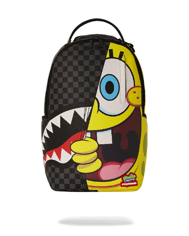 Sprayground Backpack SPONGE BOB REVEAL DLXSV BACKPACK Black