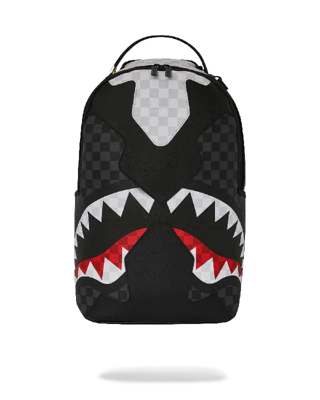 Sprayground Backpack TRIPLE DECKER HEIR TO THE THRONE BACKPACK Black