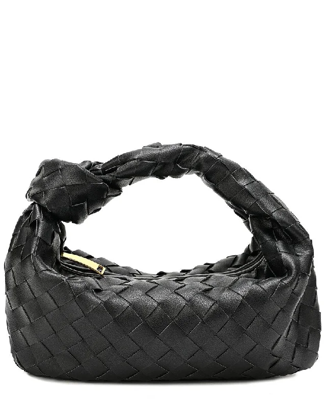 Tiffany & Fred Woven Leather Pouch Must-Have Bags At Irresistible Discounts