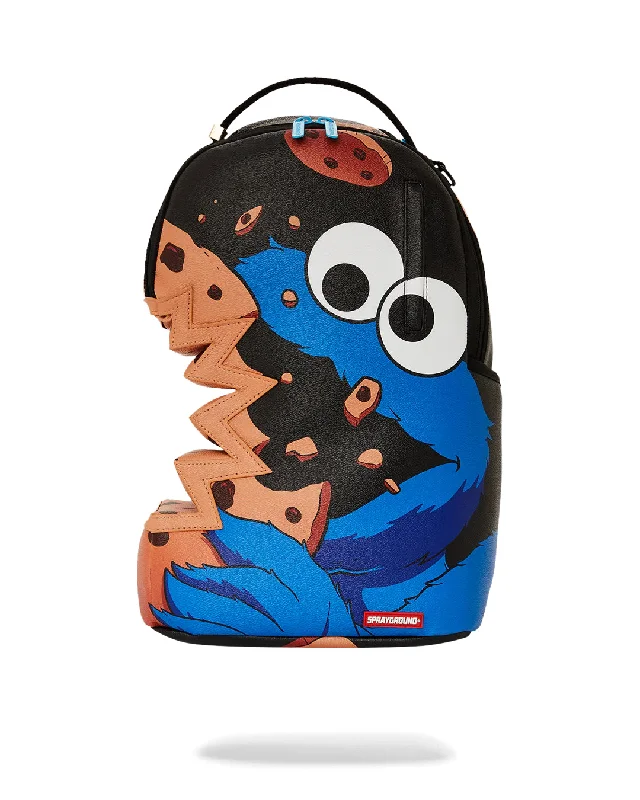 Sprayground Backpack COOKIE MONSTER BITE BACKPACK Black