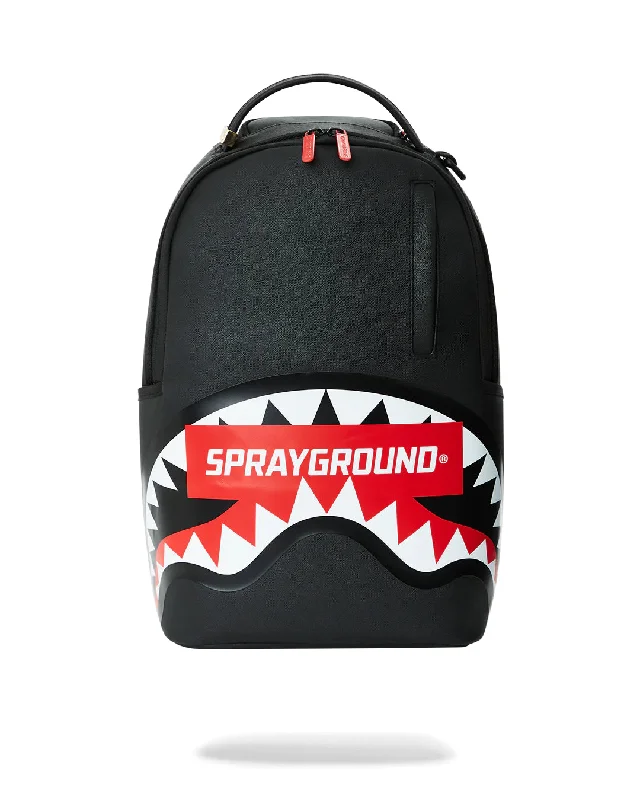 Sprayground Backpack SHARK CENTRAL SG LOGO BLACK CORE BACKPACK Black