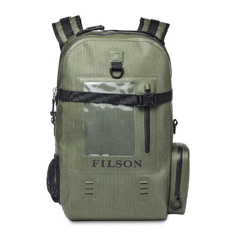 Filson Backpack Dry Bag Green Sleek And Stylish Handbags At Lower Prices