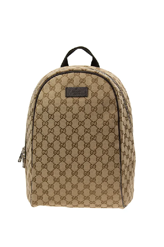 Gucci Original GG Monogram Print Backpack in Beige Chic Bags, Shop Now & Save