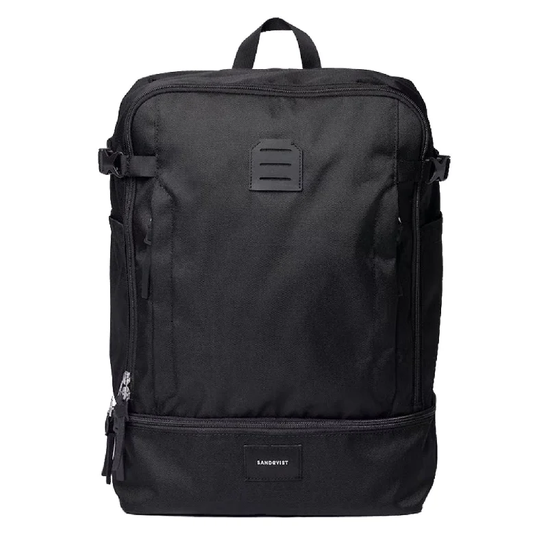 Sandqvist Alde Backpack Black Premium Handbags At Exclusive Prices