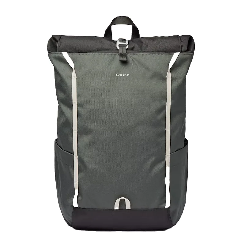 Sandqvist Arvid Backpack Multi Green Trendy And Timeless Handbags Now On Sale
