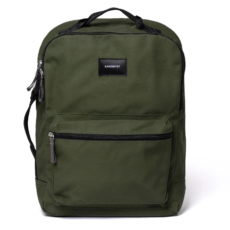 Sandqvist August Backpack Dawn Green Premium Handbags At Unbeatable Markdowns