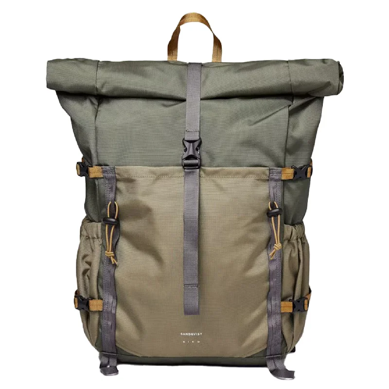 Sandqvist Forest Hike Backpack Multi Trekk Green / Leaf Green Flash Sale On Designer Bags Sandqvist Forest Hike Backpack Multi Trekk Green / Leaf Green Flash Sale On Designer Bags