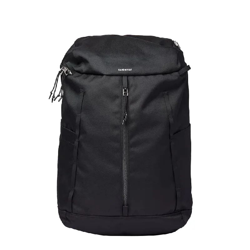Sandqvist Sune Backpack Black Designer-Inspired Bags At Reduced Prices