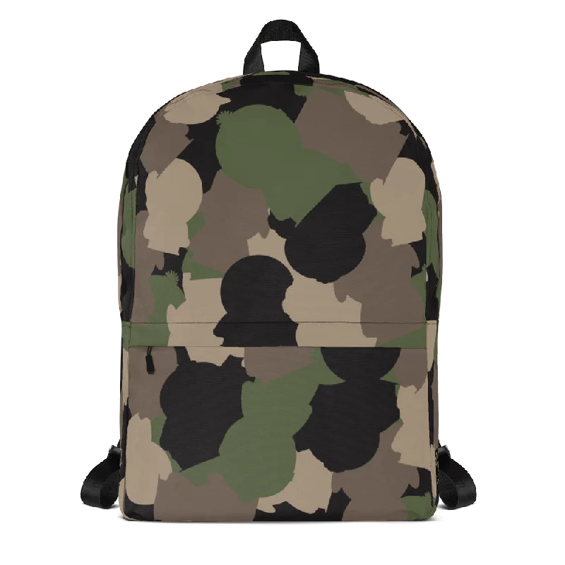 South Park Camo Premium Backpack Limited-Time Handbag Sale