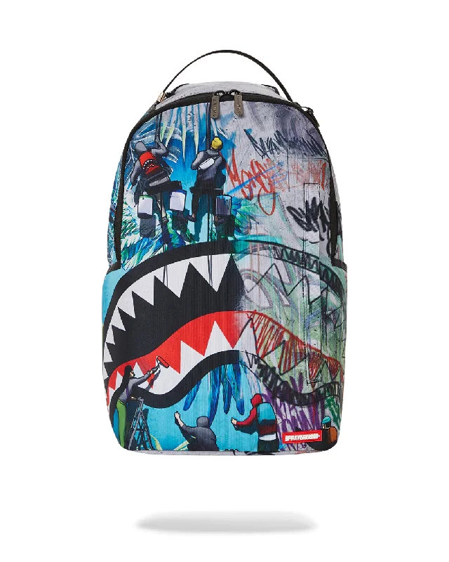 Sprayground Backpack CREATORS OF BAGS DLXSR BACKPACK Blue