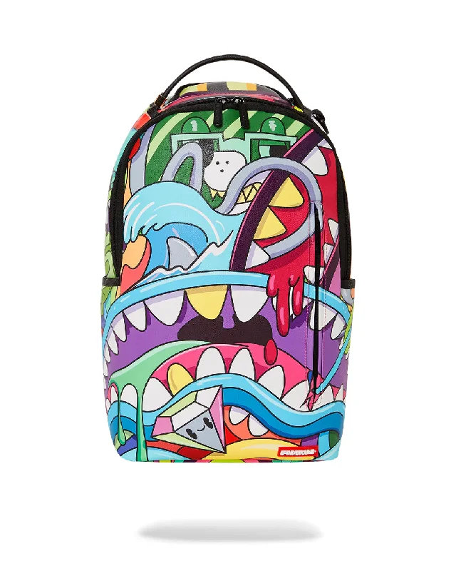 Sprayground Backpack LUCID DREAMS SHARKMOUTH DLXSR BACKPACK Multicolor