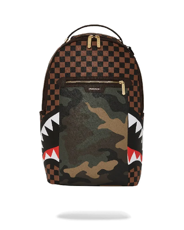 Sprayground Backpack SIP CAMO ACCENT DLXSV BACKPACK Green