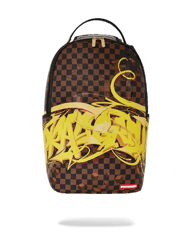 Sprayground Backpack SIP WILDSTYLE DLXSV BACKPACK Brown