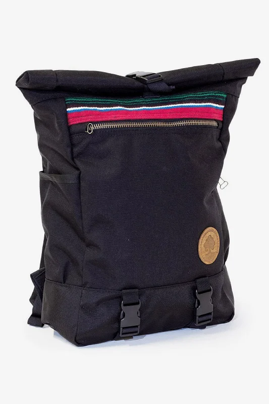 Sycamore Roll Top Backpack - Black Handbag Deals You'll Love