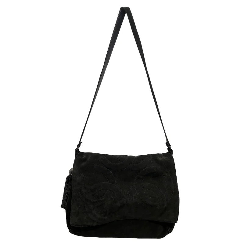 CHANEL/Cross Body Bag/Suede/BLK/TRIPLE COCO SHOULDER BAG Stylish Totes With Special Discounts CHANEL/Cross Body Bag/Suede/BLK/TRIPLE COCO SHOULDER BAG Stylish Totes With Special Discounts