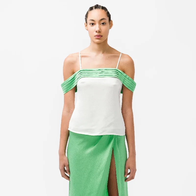Esme Off-The-Shoulder Top in White Fashion-Forward Bags At Exclusive Promotional Prices Esme Off-The-Shoulder Top in White Fashion-Forward Bags At Exclusive Promotional Prices