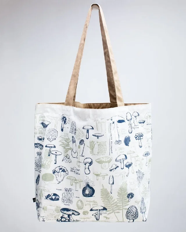 Mushrooms Canvas Shoulder Tote The Bag Sale You've Been Waiting For Is Here