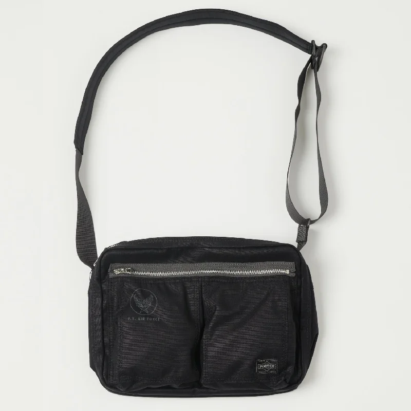 Porter-Yoshida & Co. Flying Ace Shoulder Bag - Black Flash Sale On Designer Bags