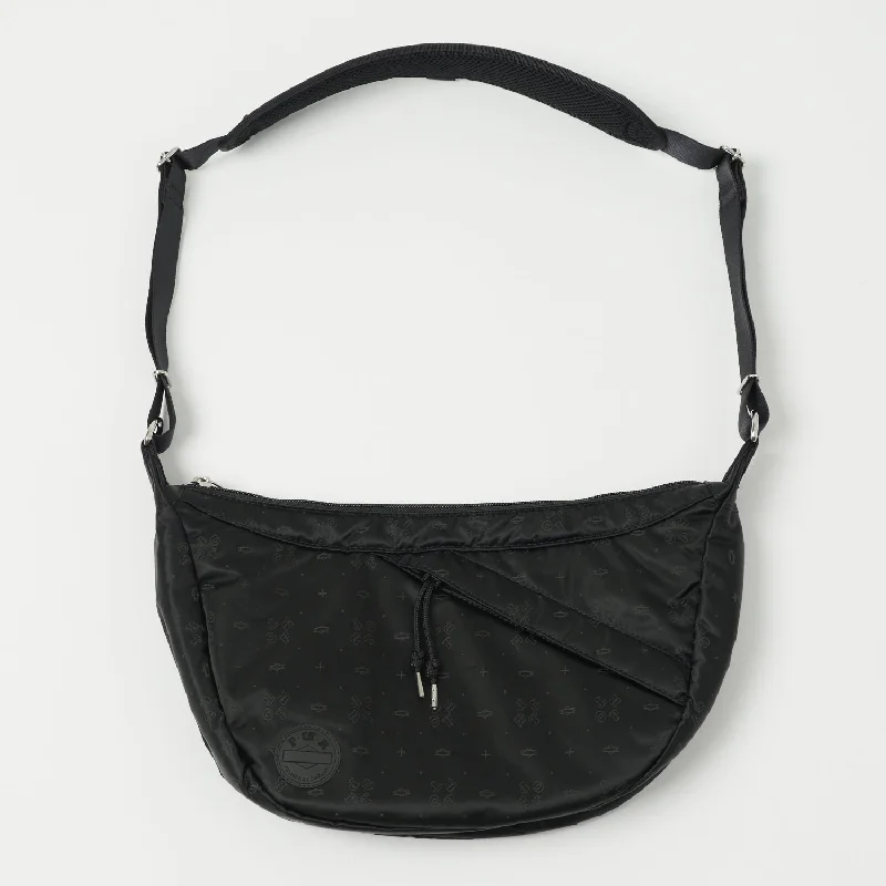 Porter-Yoshida & Co. POTR Monogram Shoulder Bag - Black Fashion Bags With Huge Discounts Porter-Yoshida & Co. POTR Monogram Shoulder Bag - Black Fashion Bags With Huge Discounts