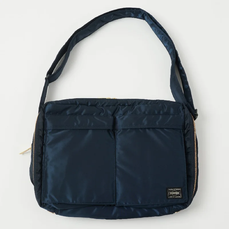Porter-Yoshida & Co. Tanker Shoulder Bag - Iron Blue Seasonal Sale On Trendy Handbags Porter-Yoshida & Co. Tanker Shoulder Bag - Iron Blue Seasonal Sale On Trendy Handbags
