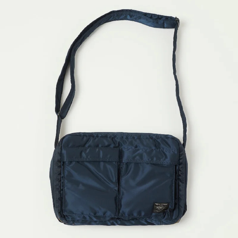 Porter-Yoshida & Co. Large Tanker Shoulder Bag - Iron Blue Stylish Bags At Unbeatable Prices Porter-Yoshida & Co. Large Tanker Shoulder Bag - Iron Blue Stylish Bags At Unbeatable Prices